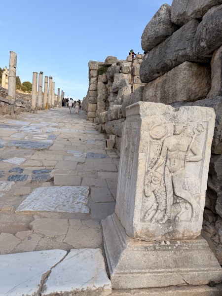 Hermes Relief Along Upper Curetes Street, Ephesus