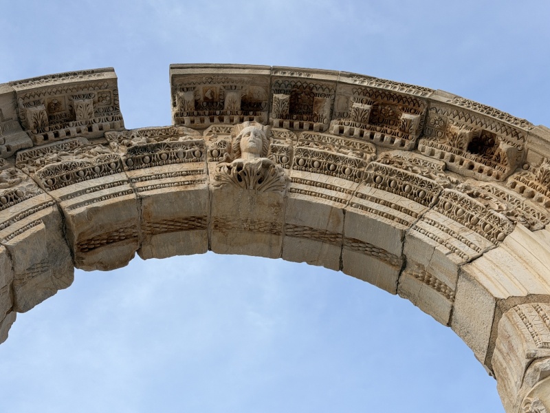 Tyche Above the Temple of Hadrian