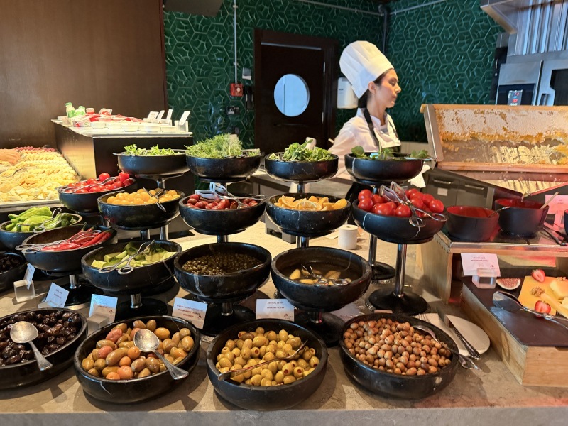 Memorable breakfasts, Marriott, Izmir