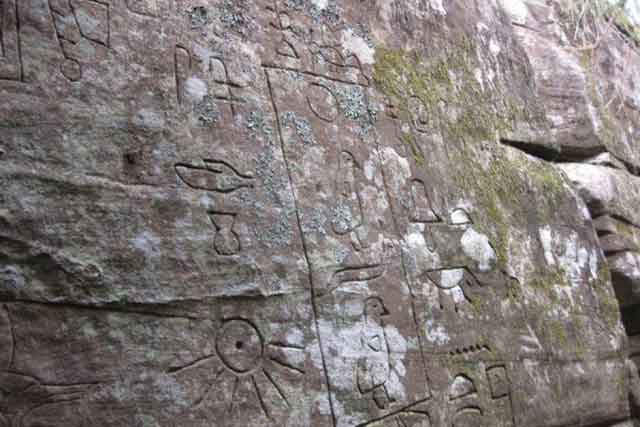 Starseed Australia Adventure 2016 with Althea Provost — Gosford Glyphs at Kariong featuring Aboriginal and proto‑Egyptian engravings.