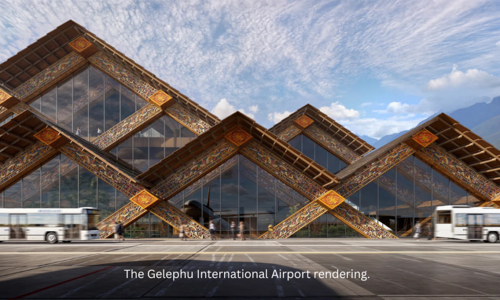 Starseed Bhutan Adventure 2027 Althea Provost Gelephu International Airport concept rendering