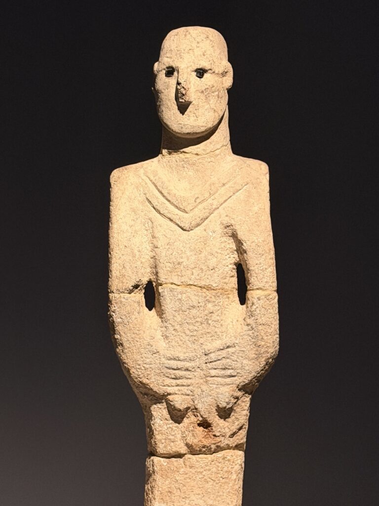 Starseed Türkiye Adventure, Urfa Man (Balıklıgöl Statue), Sanliurfa Museum.