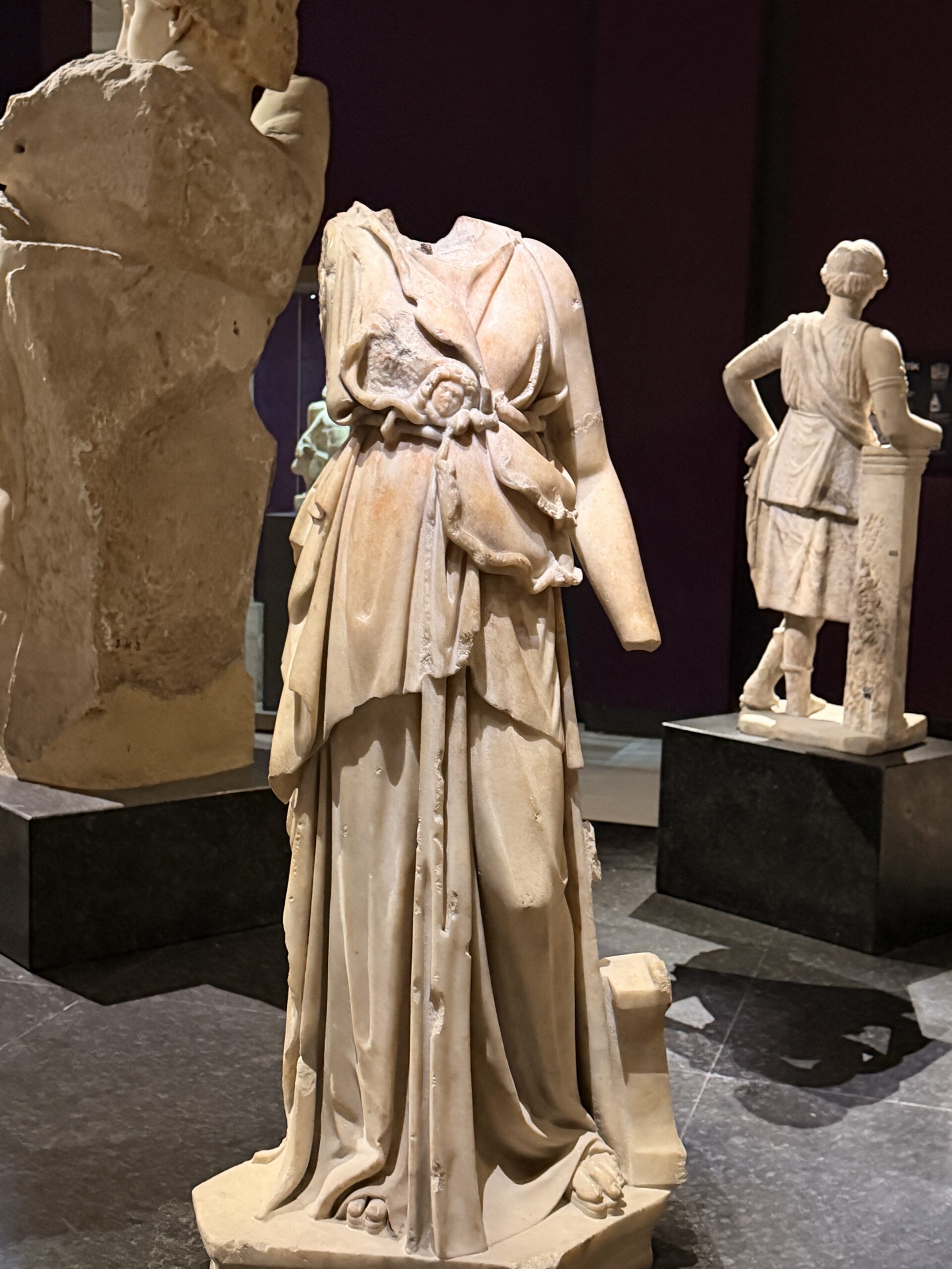Starseed Türkiye Adventure with Althea Provost. Statue of Athena from Magnesia ad Meandrum, held at Istanbul Archaeological Museum.